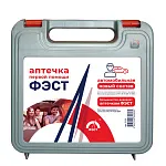 Автомобильная аптечка ФЭСТ в футляре, серая (по приказу от 11.11.2020 № 1080н)