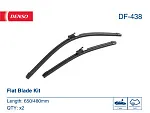 Щетки стеклоочистителей Denso Flat DF-438 (дворники) #2