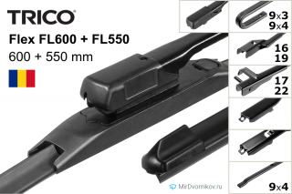 Trico Flex FL600 + Trico Flex FL550 Trico Flex FL600 + Trico Flex FL550