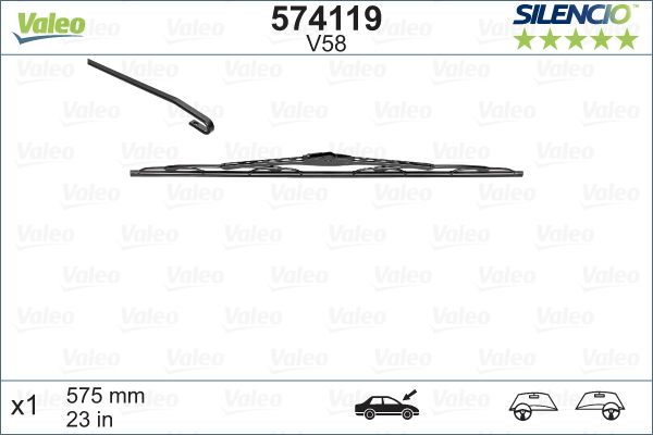 Valeo Silencio Standard V58 Valeo Silencio Standard V58