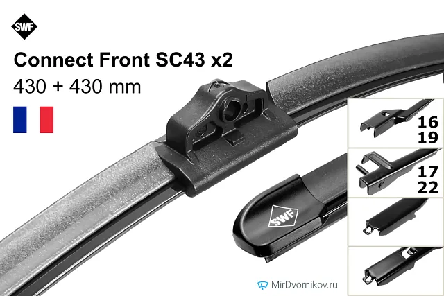 SWF Connect Front SC43 + SWF Connect Front SC43