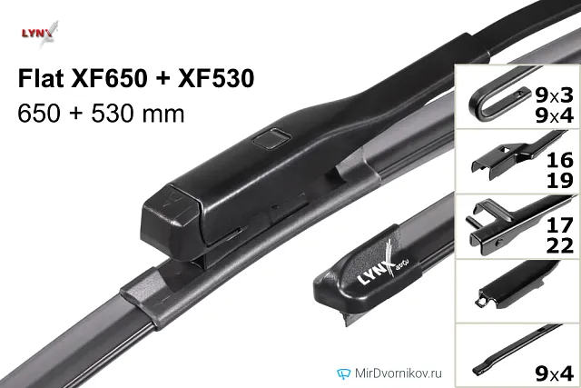 LYNXauto Flat XF650 + LYNXauto Flat XF530 LYNXauto Flat XF650 + LYNXauto Flat XF530