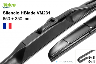 Valeo Silencio HBlade VM231