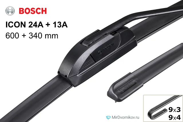 Bosch ICON 24A + Bosch ICON 13A