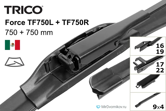 Trico Force TF750L + Trico Force TF750R Trico Force TF750L + Trico Force TF750R