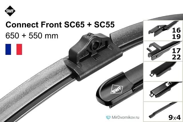 SWF Connect Front SC65 + SWF Connect Front SC55 SWF Connect Front SC65 + SWF Connect Front SC55