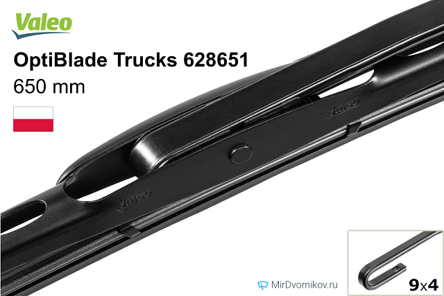 Valeo OptiBlade Trucks 628651