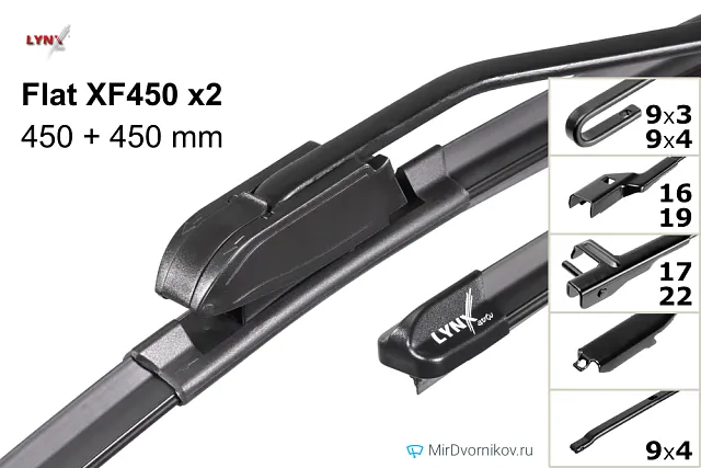 LYNXauto Flat XF450 + LYNXauto Flat XF450 LYNXauto Flat XF450 + LYNXauto Flat XF450