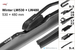 LYNXauto Winter LW530 + LYNXauto Winter LW480 LYNXauto Winter LW530 + LYNXauto Winter LW480