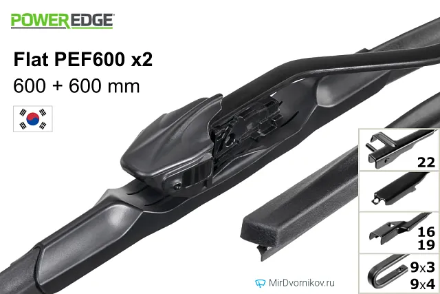 PowerEdge Flat PEF600 + PowerEdge Flat PEF600 PowerEdge Flat PEF600 + PowerEdge Flat PEF600