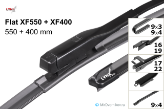 LYNXauto Flat XF550 + LYNXauto Flat XF400 LYNXauto Flat XF550 + LYNXauto Flat XF400