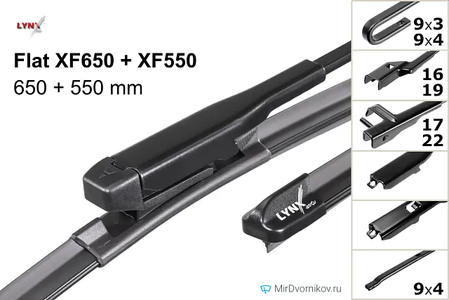 LYNXauto Flat XF650 + LYNXauto Flat XF550