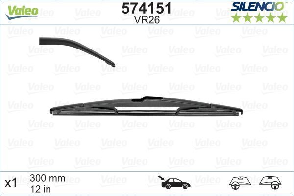 Valeo Silencio Rear VR26 Valeo Silencio Rear VR26