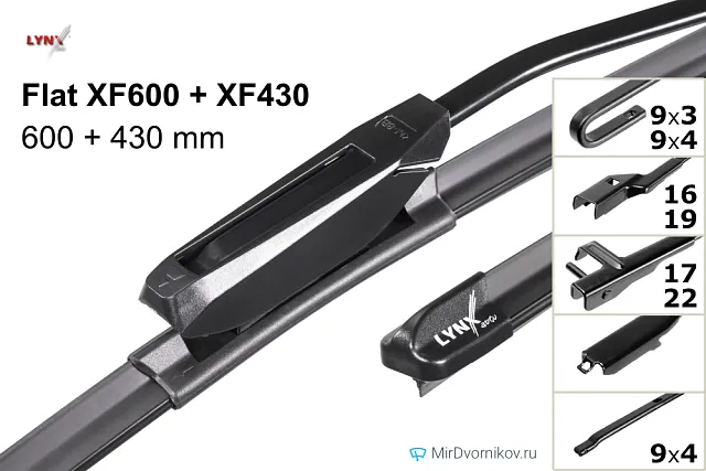 LYNXauto Flat XF600 + LYNXauto Flat XF430 LYNXauto Flat XF600 + LYNXauto Flat XF430