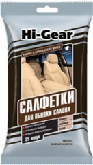 Салфетки для обивки салона FABRIC & UPHOLSTERY WIPES, 25 шт