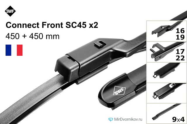SWF Connect Front SC45 + SWF Connect Front SC45 SWF Connect Front SC45 + SWF Connect Front SC45
