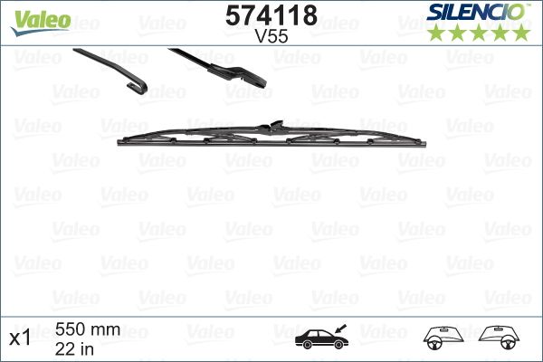 Valeo Silencio Standard V55 Valeo Silencio Standard V55