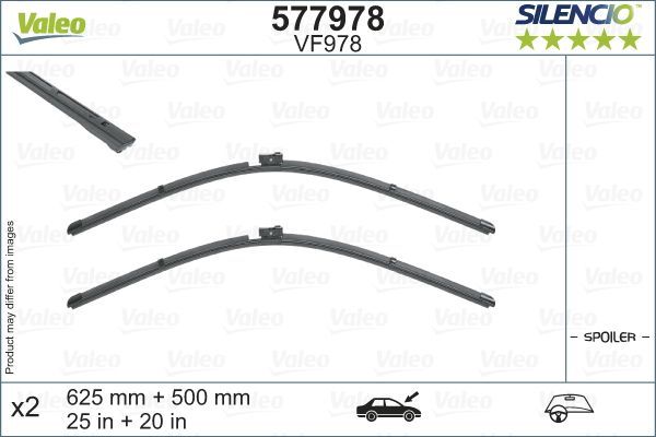 Valeo Silencio Flat VF978 Valeo Silencio Flat VF978