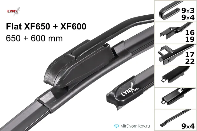 LYNXauto Flat XF650 + LYNXauto Flat XF600