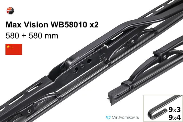 Fenox Max Vision WB58010 + Fenox Max Vision WB58010 Fenox Max Vision WB58010 + Fenox Max Vision WB58010