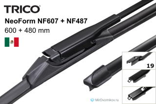Trico NeoForm NF607 + Trico NeoForm NF487 Trico NeoForm NF607 + Trico NeoForm NF487