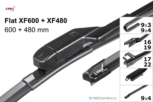 LYNXauto Flat XF600 + LYNXauto Flat XF480 LYNXauto Flat XF600 + LYNXauto Flat XF480