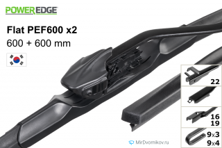PowerEdge Flat PEF600 + PowerEdge Flat PEF600 PowerEdge Flat PEF600 + PowerEdge Flat PEF600