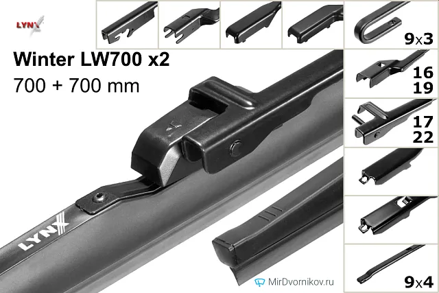 LYNXauto Winter LW700 + LYNXauto Winter LW700 LYNXauto Winter LW700 + LYNXauto Winter LW700