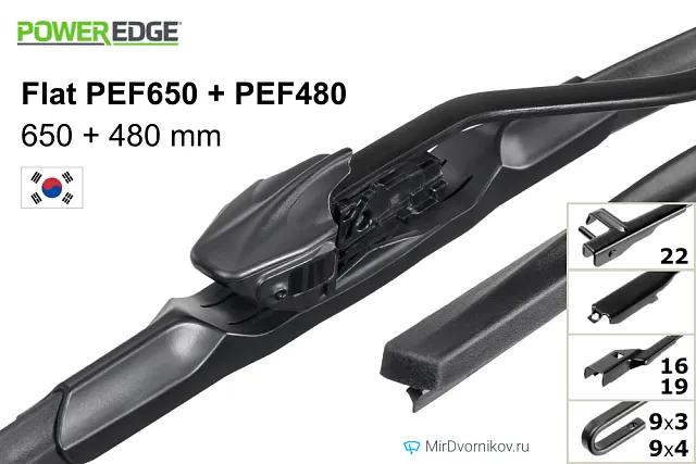 PowerEdge Flat PEF650 + PowerEdge Flat PEF480 PowerEdge Flat PEF650 + PowerEdge Flat PEF480
