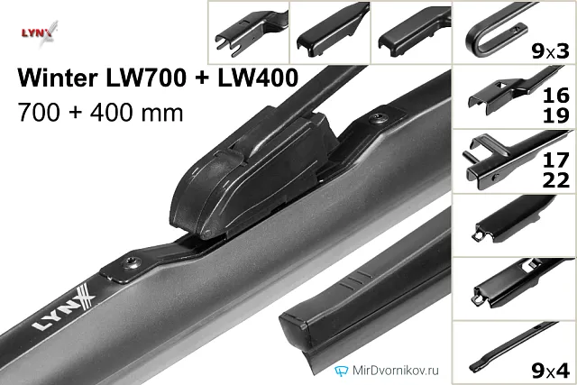 LYNXauto Winter LW700 + LYNXauto Winter LW400 LYNXauto Winter LW700 + LYNXauto Winter LW400