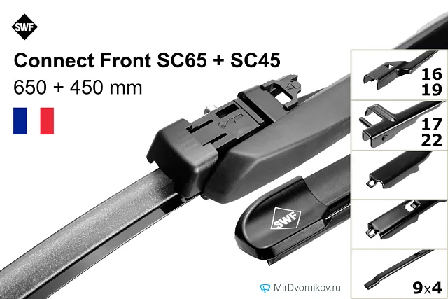 SWF Connect Front SC65 + SWF Connect Front SC45 SWF Connect Front SC65 + SWF Connect Front SC45