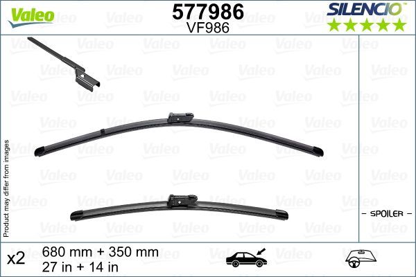 Valeo Silencio Flat VF986 Valeo Silencio Flat VF986