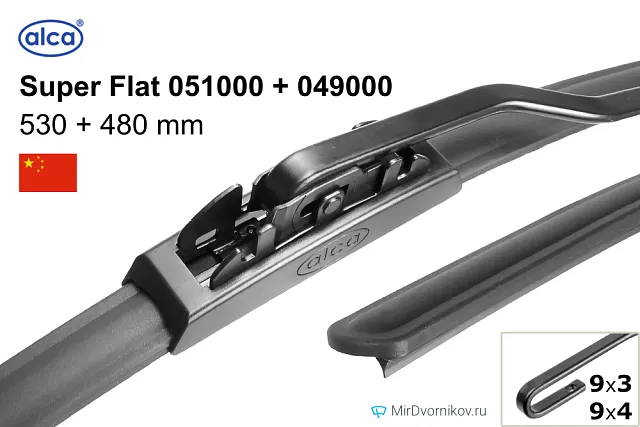 Alca Super Flat 051000 + Alca Super Flat 049000