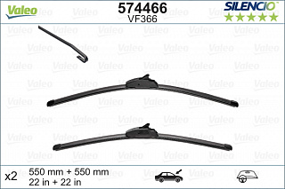 Valeo Silencio Flat VF366 Valeo Silencio Flat VF366