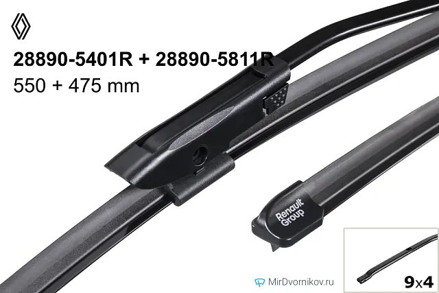 Renault 28890-5401R + Renault 28890-5811R