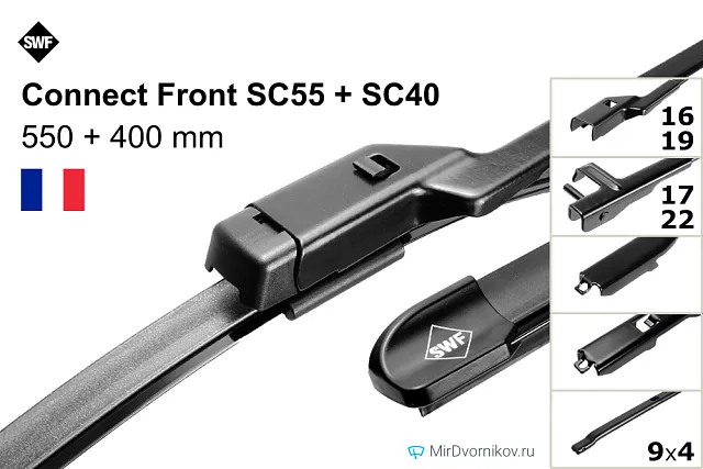 SWF Connect Front SC55 + SWF Connect Front SC40 SWF Connect Front SC55 + SWF Connect Front SC40