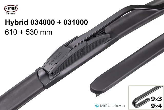 Heyner Hybrid 034000 + Heyner Hybrid 031000 Heyner Hybrid 034000 + Heyner Hybrid 031000