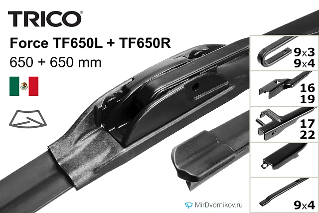 Trico Force TF650L + Trico Force TF650R Trico Force TF650L + Trico Force TF650R