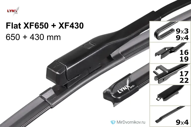 LYNXauto Flat XF650 + LYNXauto Flat XF430 LYNXauto Flat XF650 + LYNXauto Flat XF430