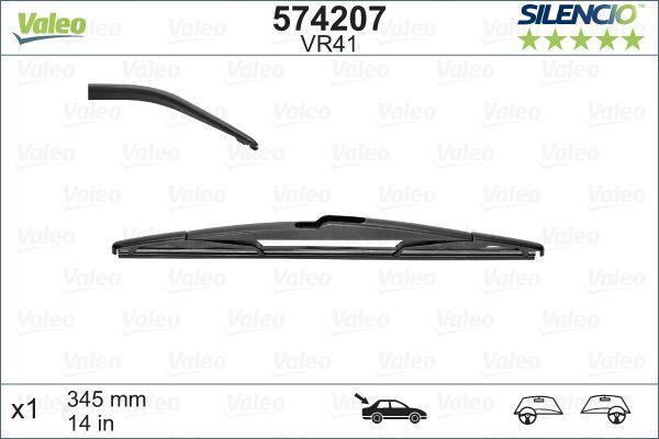 Valeo Silencio Rear VR41 Valeo Silencio Rear VR41
