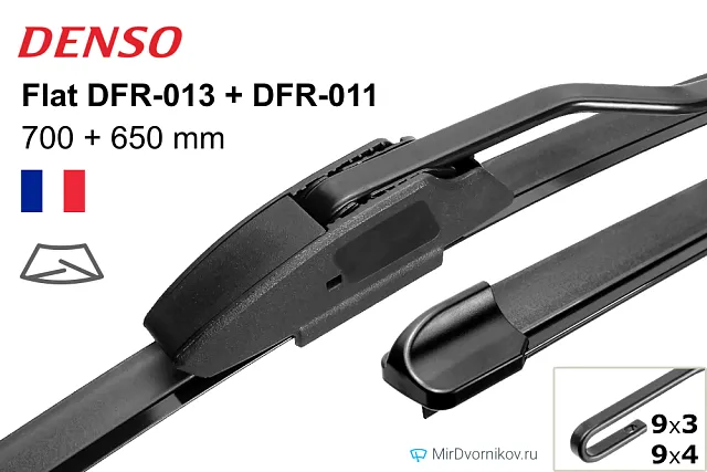 Denso Flat DFR-013 + Denso Flat DFR-011 Denso Flat DFR-013 + Denso Flat DFR-011