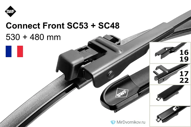 SWF Connect Front SC53 + SWF Connect Front SC48 SWF Connect Front SC53 + SWF Connect Front SC48
