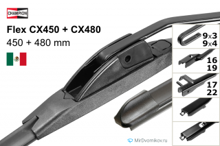 Champion Flex CX450 + Champion Flex CX480 Champion Flex CX450 + Champion Flex CX480