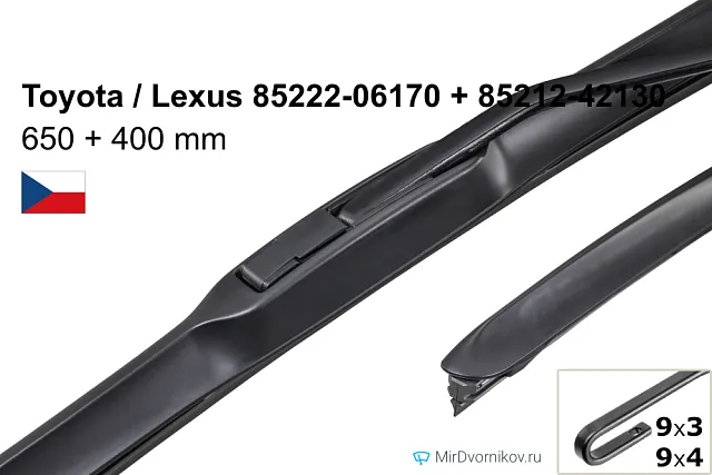 Toyota / Lexus 85222-06170 + Toyota / Lexus 85212-42130 Toyota / Lexus 85222-06170 + Toyota / Lexus 85212-42130