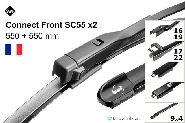SWF Connect Front SC55 + SWF Connect Front SC55 SWF Connect Front SC55 + SWF Connect Front SC55