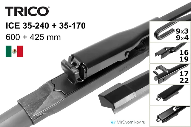 Trico ICE 35-240 + Trico ICE 35-170 Trico ICE 35-240 + Trico ICE 35-170