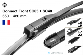 SWF Connect Front SC65 + SWF Connect Front SC48 SWF Connect Front SC65 + SWF Connect Front SC48