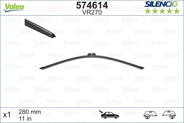 Valeo Silencio Rear VR270 Valeo Silencio Rear VR270