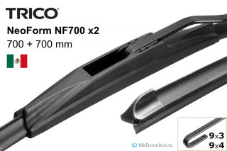 Trico NeoForm NF700 + Trico NeoForm NF700 Trico NeoForm NF700 + Trico NeoForm NF700