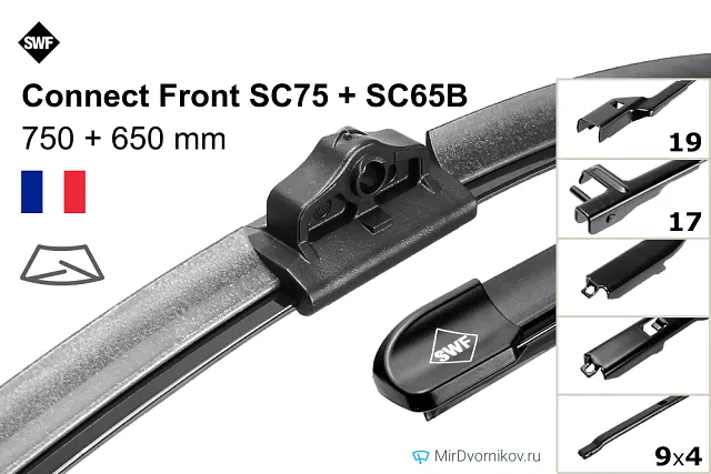 SWF Connect Front SC75 + SWF Connect Front SC65B